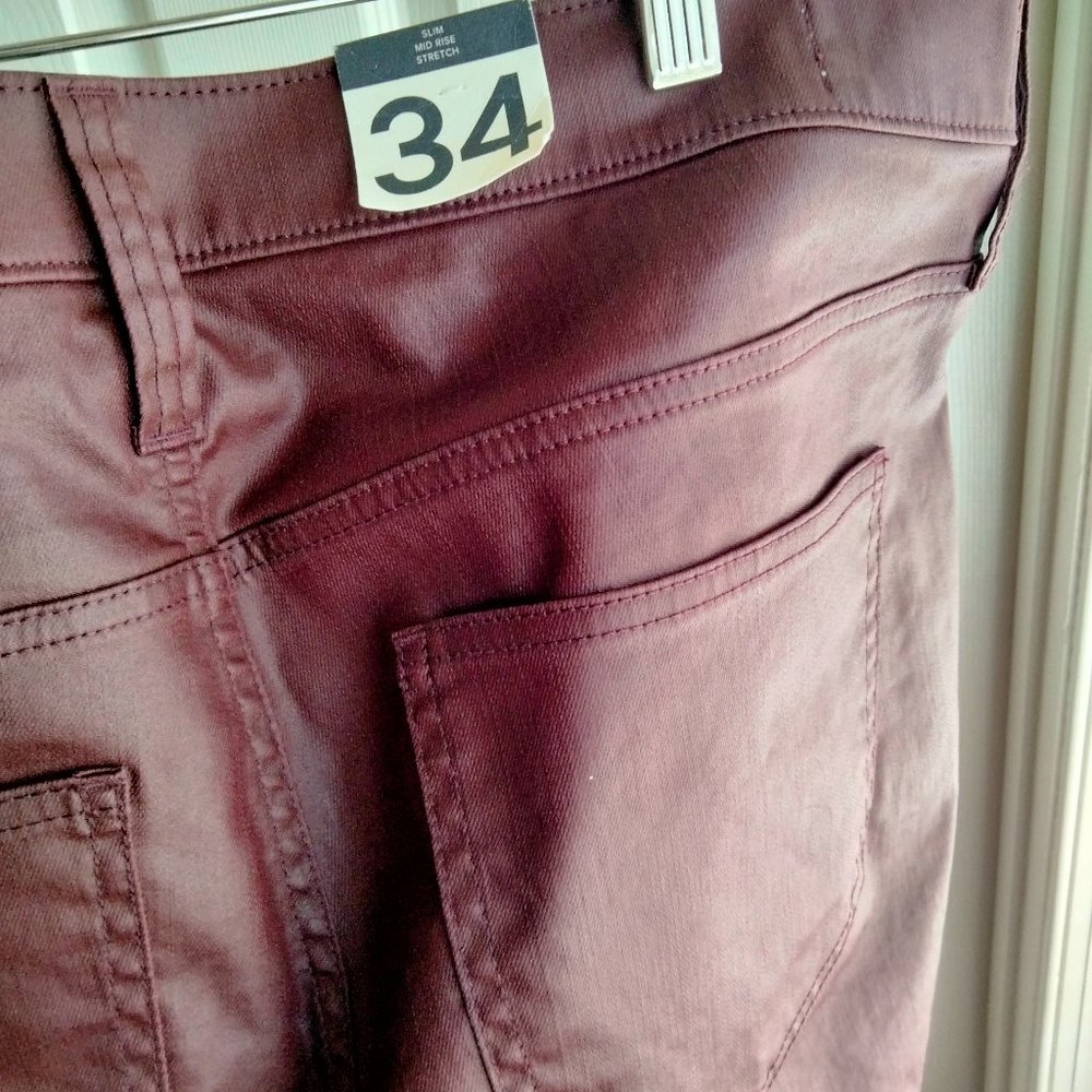 Jeans Leather-like